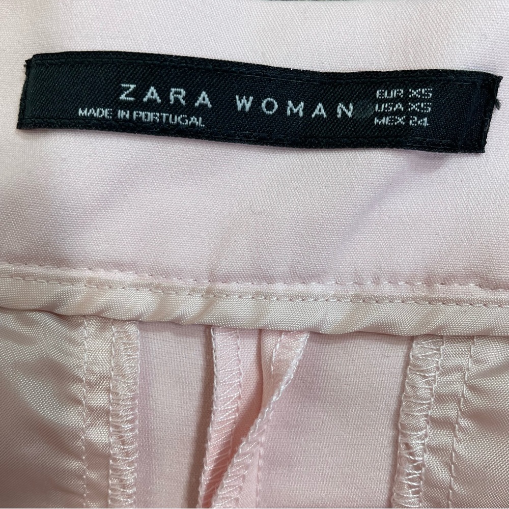 Zara Light Pink High Waist Short - Picture 4 of 6